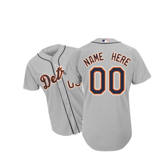 personalized detroit tigers jersey
